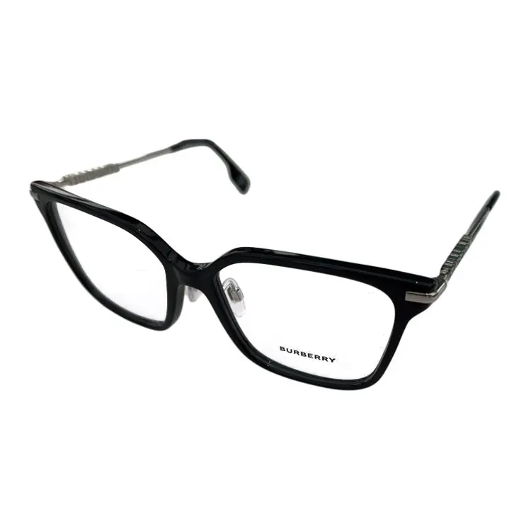 Burberry Square Eyeglass Frames Women's Black