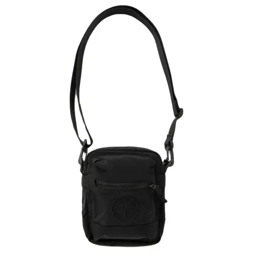 STONE ISLAND Nylon Messenger Bag, Crossbody Bag, Shoulder Bag Men's Black