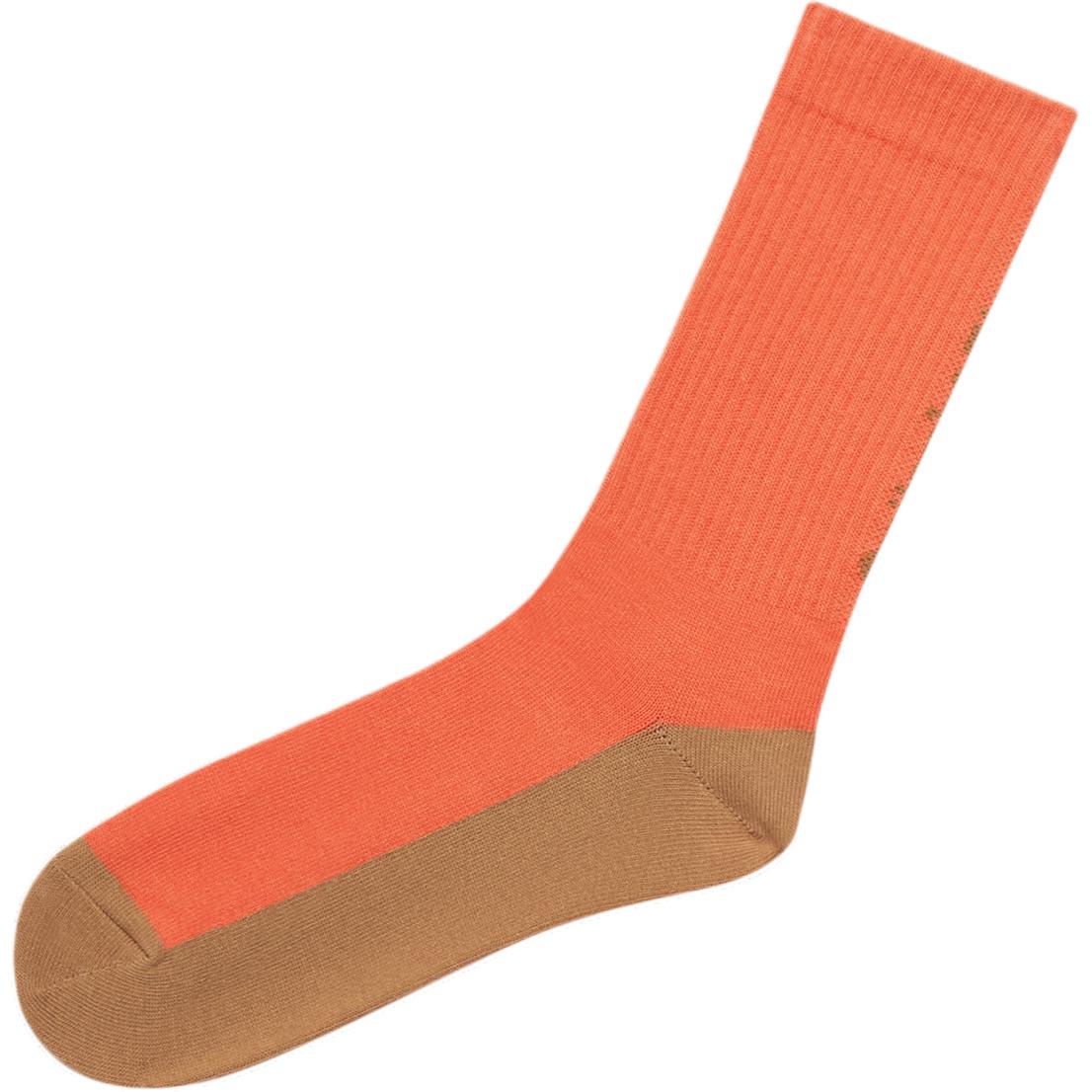 Onitsuka Tiger Crew Socks Unisex 1 Pack Orange