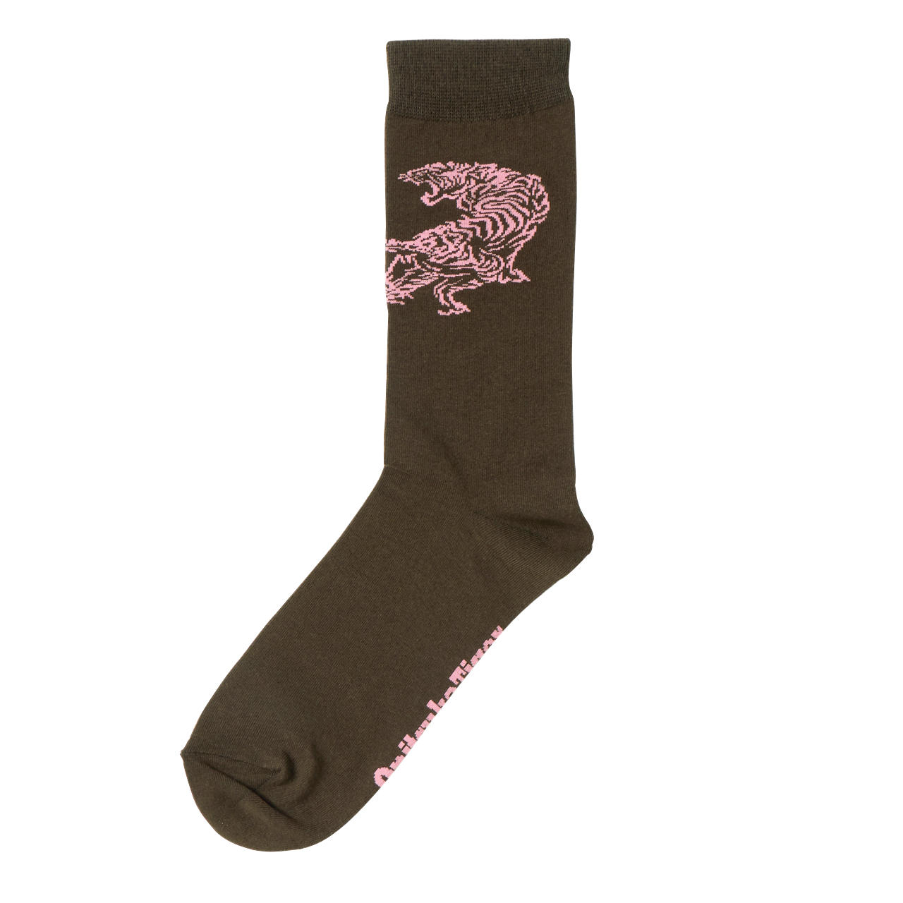 Onitsuka Tiger Crew Socks Unisex 1 Pack Brown