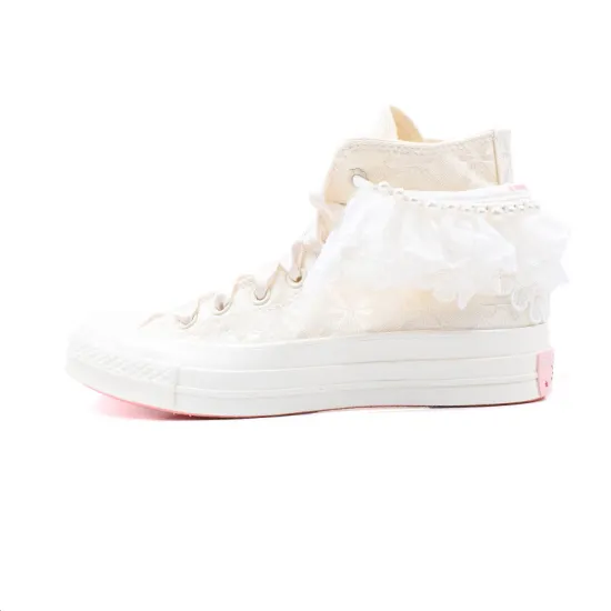 Converse 1970s Canvas Shoes Women's High-top Beige/white/pink
