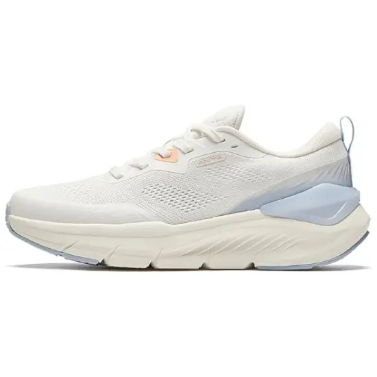 Anta Breathable Lightweight Low-Top Running Shoes Women's White Blue
