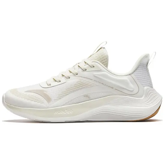 ANTA DuCi1 Running Shoes Women's Low-Top White Beige