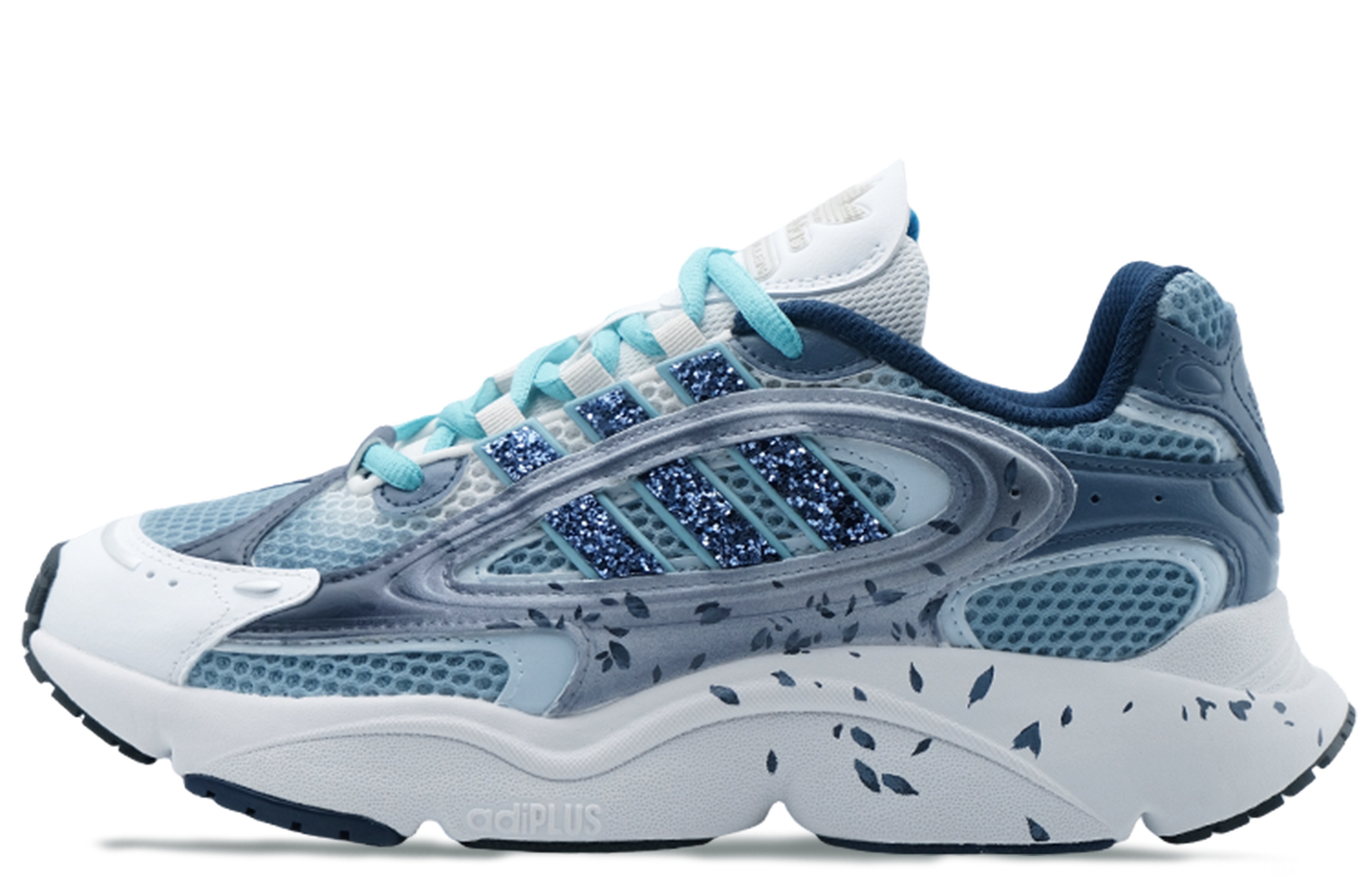 【Индивидуальные кроссовки】 Adidas Originals Ozmillen обувь нескользящие воздухопроницаемый Фэнтезийная планета с низким уровнем роста мужские и женские фасон унисекс голубой