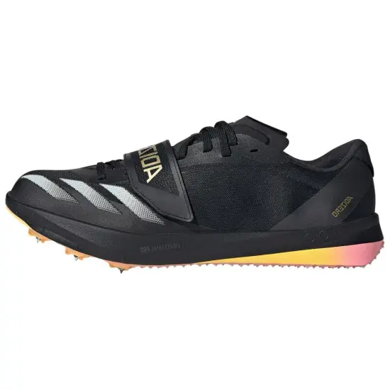 Adidas Durable Breathable Low Top Sprint Running Shoes Men's Gray White