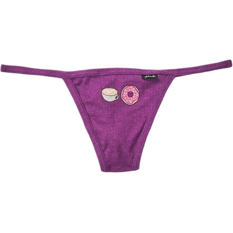 Женские трусы Victoria's Secret PINK (фиолетовые)