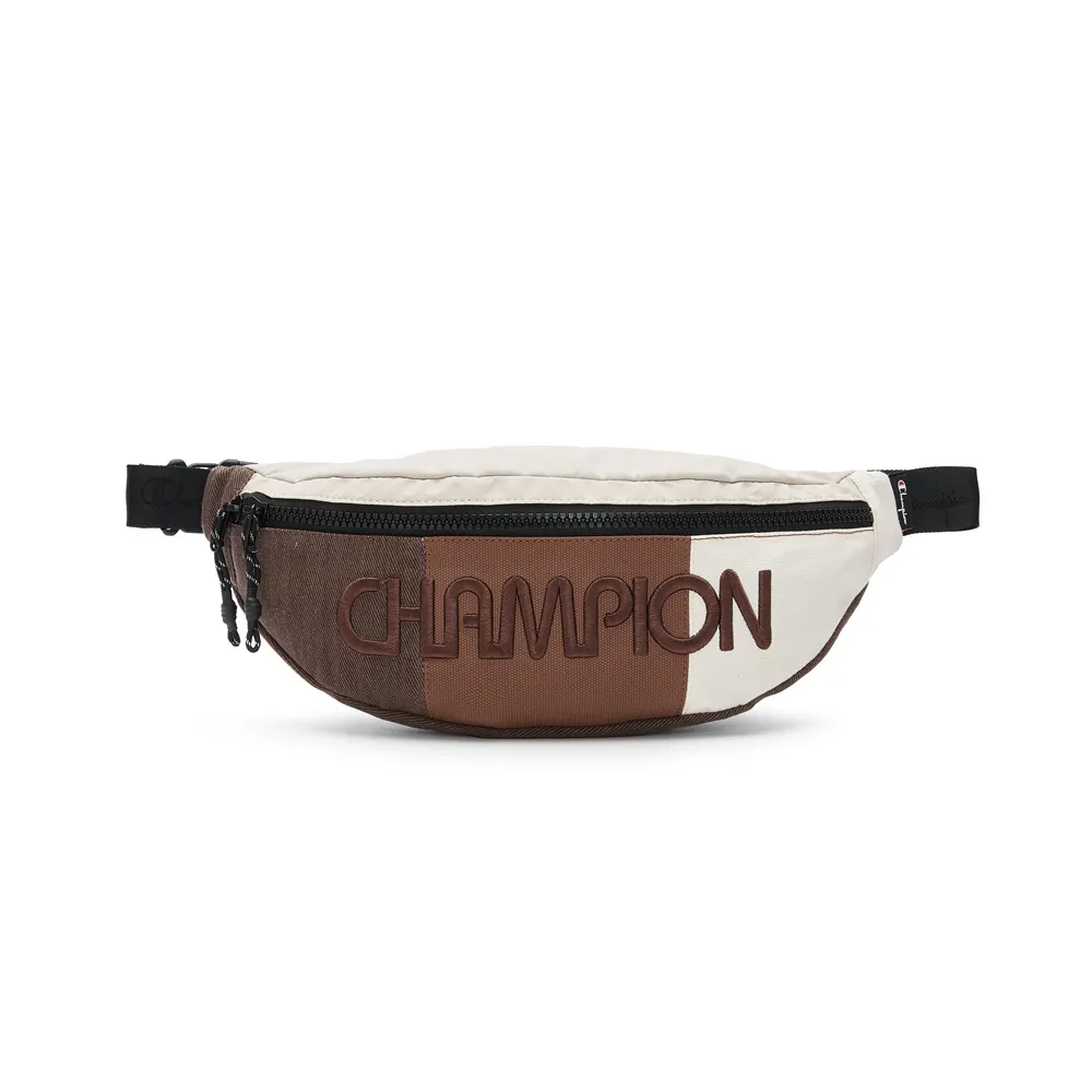 Champion Fabric Fanny Pack Regular Unisex Dark Blue/Yellow Brown/Dark Gray