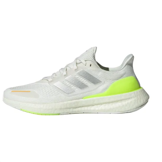 adidas Pureboost 23 Running Shoes Unisex Low-top White/Yellow