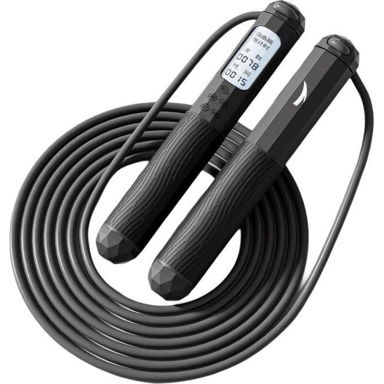 Electronic professional steel wire for training for teaching maths for gym, sports jump rope PVC, handle for students, material