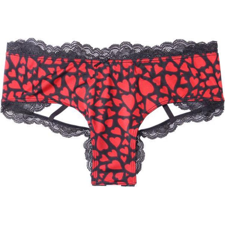 Женские трусы Victoria's Secret VERY SEXY (черные)