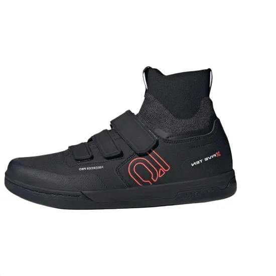 Adidas Five Ten Freerider Pro Mid Core Black Solar Red Grey Three