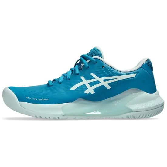 Asics Gel-Challenger 14 Anti-Slip And Wear-Resistant Support Low-Top Tennis Shoes Women's Turquoise