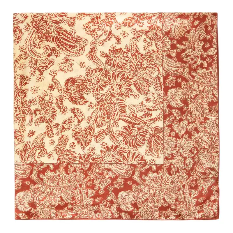 Loro Piana Mulberry Silk Scarves Women's Red