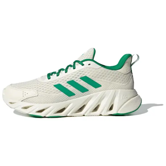 Adidas DAY Anti-Slip Wear-Resistant Low-Top Casual Running Shoes Unisex White Green
