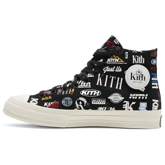 Converse Chuck Taylor All Star 70 Hi Kith 10 Year Anniversary Black