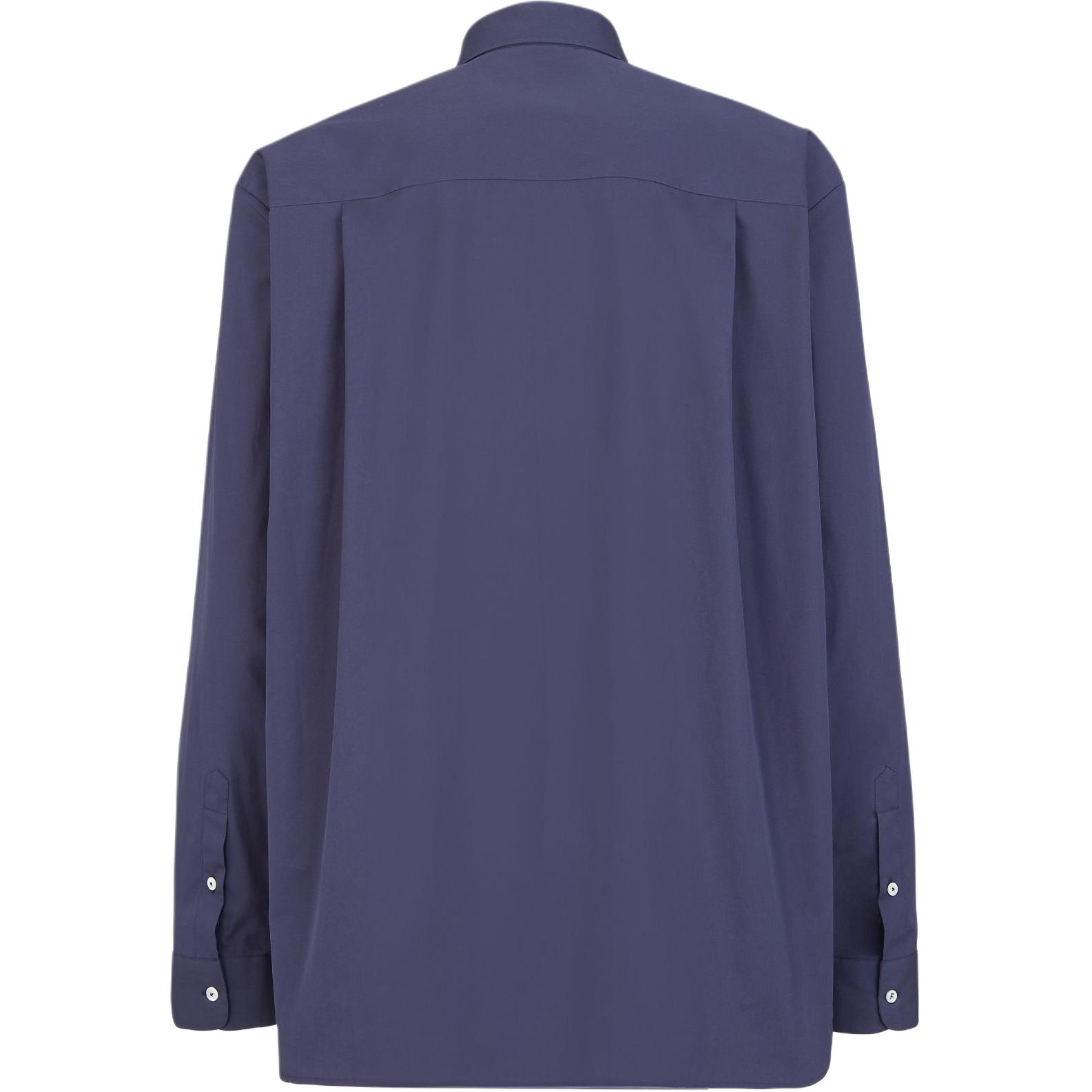Мужская рубашка Fendi SS24 Shirt (голубая) — фото 2
