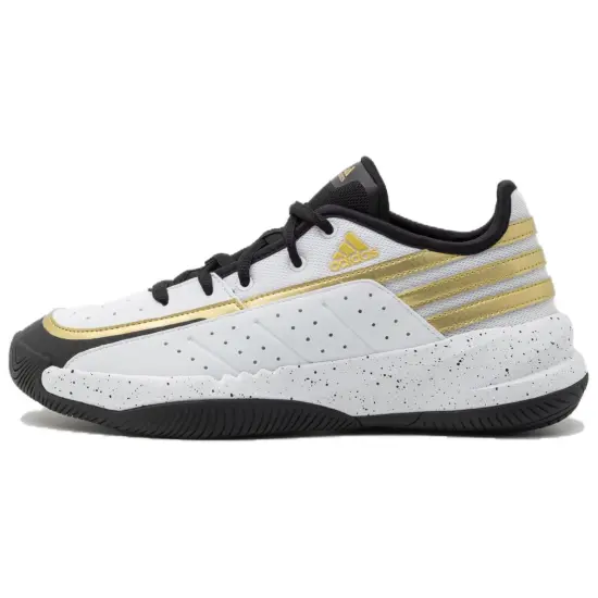 Adidas Front Court Cloud White Core Black Gold Metallic