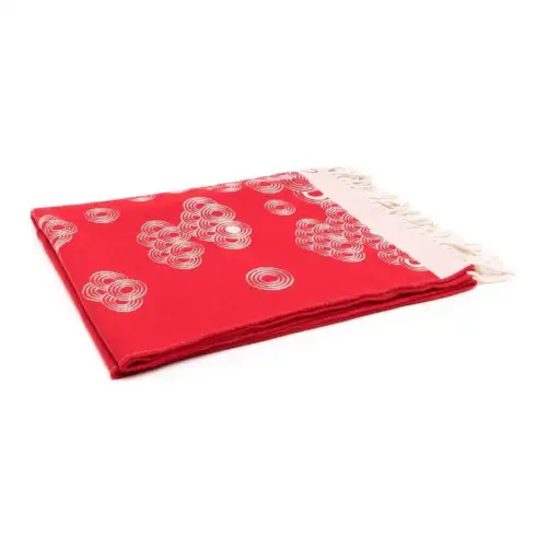 Cartier circular pattern cashmere scarf