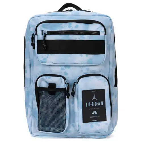 Jordan Polyester Backpack Regular Unisex Blue