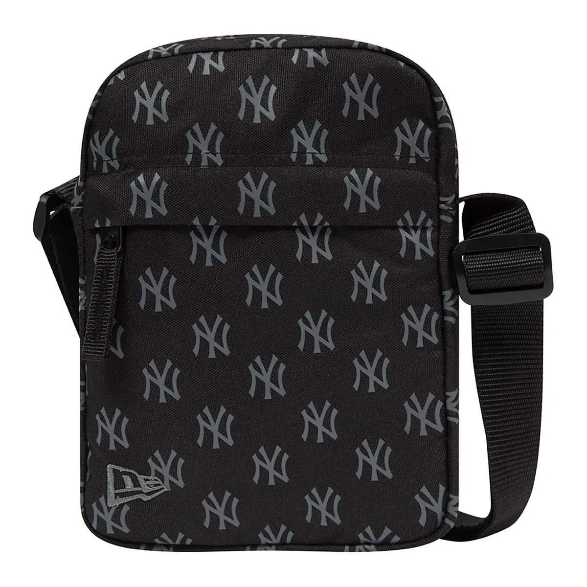 New Era Polyester Crossbody Bag, Shoulder Bag Regular Unisex Black