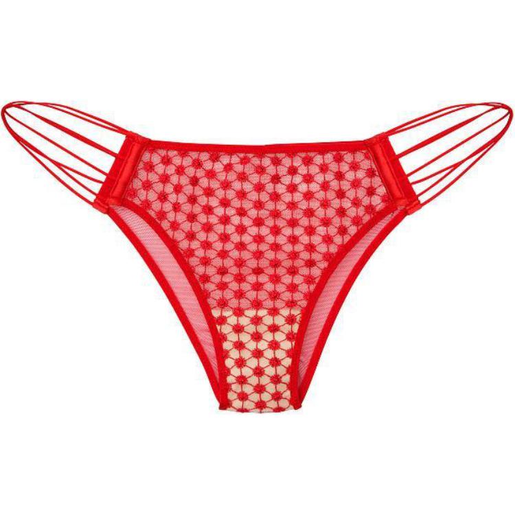 Женские трусы Victoria's Secret VERY SEXY (красные)