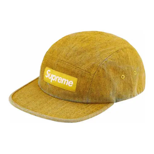 Supreme Coated Denim Camp Cap