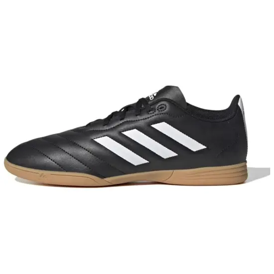 Adidas GOLETTO 8 Soccer Shoes Men Low-Top White Black Brown