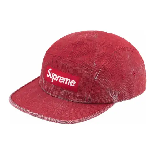 Supreme Coated Denim Camp Cap