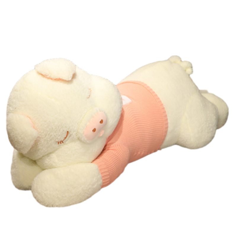 Tak bebe cute pig doll with sweater, comfort doll, plush doll 80cm/100cm/130cm/160cm high