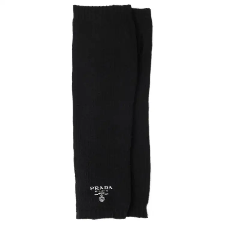 PRADA Cashmere Gloves Men's Black