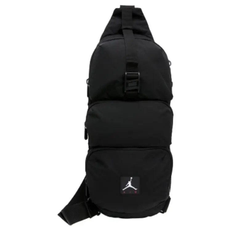 Jordan Canvas Crossbody Bag, Fanny Pack Sling Bags Regular Unisex Black