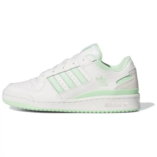 Adidas Originals Forum Low Cl Cloud White Semi Green Spark Women's