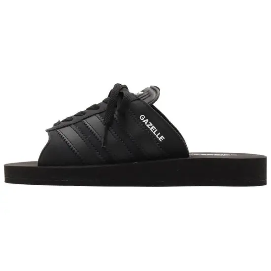 Adidas Originals Gazelle Slide Slippers Unisex Black