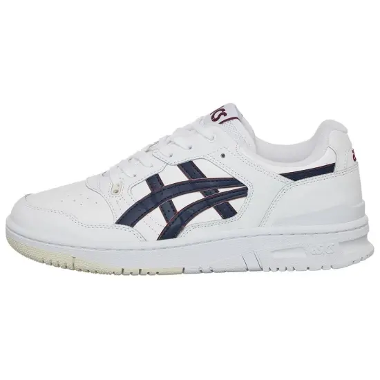 Asics EX89 Cushioning Wear Resistant Low Top Running Shoes Unisex White Black