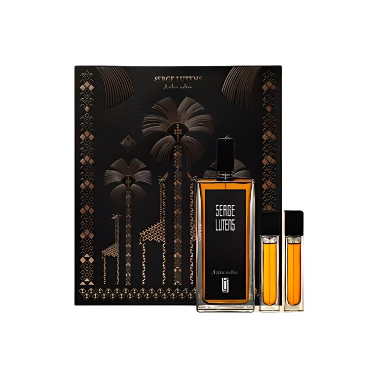 LUDANSHI Box Limited Edition Amber Monarch Perfume Sets Eau De Parfum 10ml*2+100ml