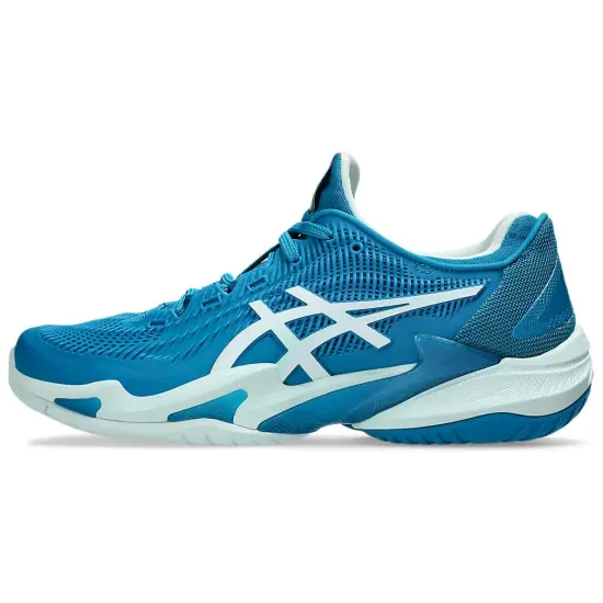 Asics Court FF 3 Tennis Shoes Women's Low-Top Cyan/Blue