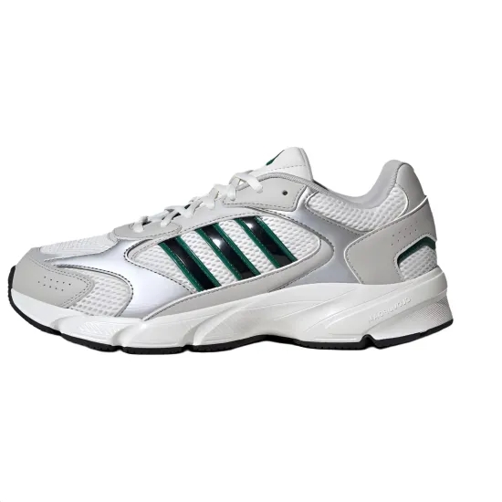 Crazychaos Adidas 2000 'White Collegiate Green Silver Metallic'