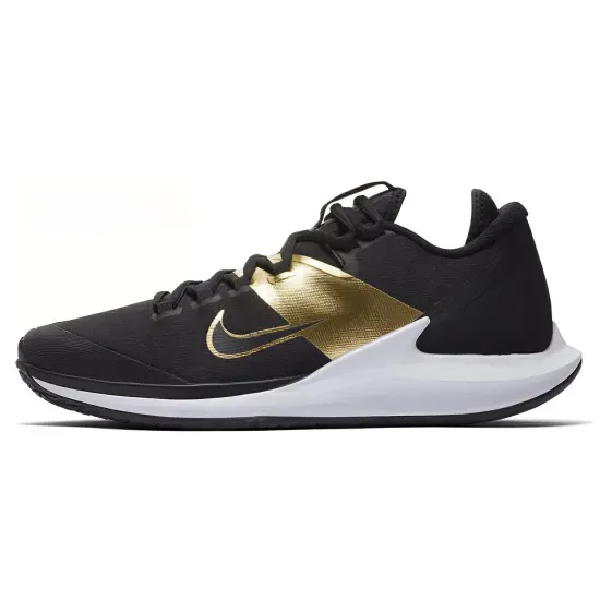 Nike Court Air Zoom Hero HC Black Metallic Gold