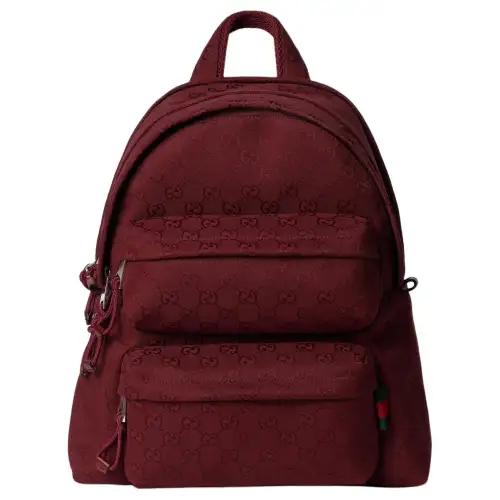 GUCCI Canvas Backpack Medium Men's Ancora Red