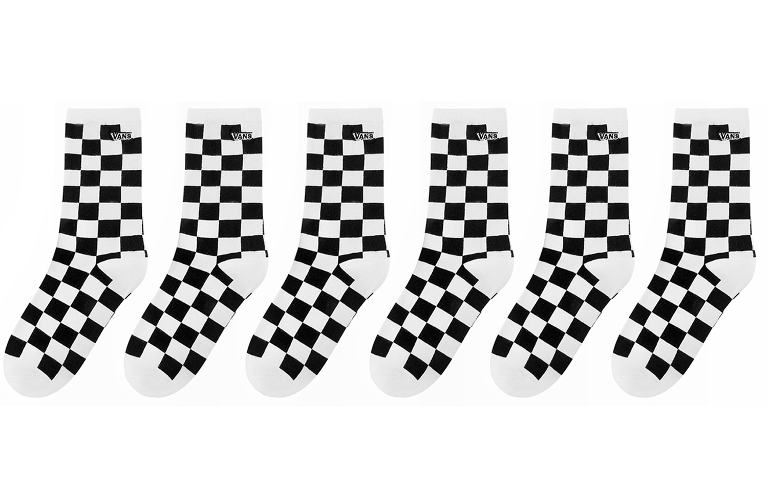 Vans Crew Socks Women’s Black White