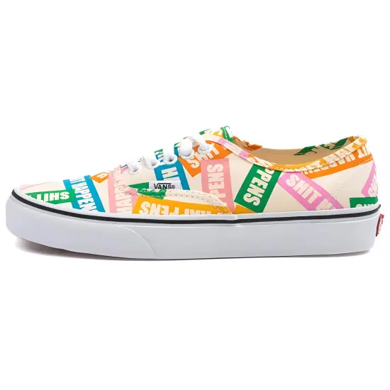 Vans Authentic Skateboarding Shoes Unisex Low-top Multicolor