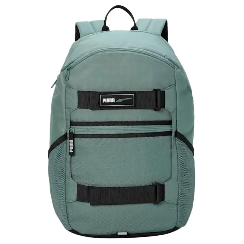 PUMA Fabric Backpack Unisex Light Green Gray
