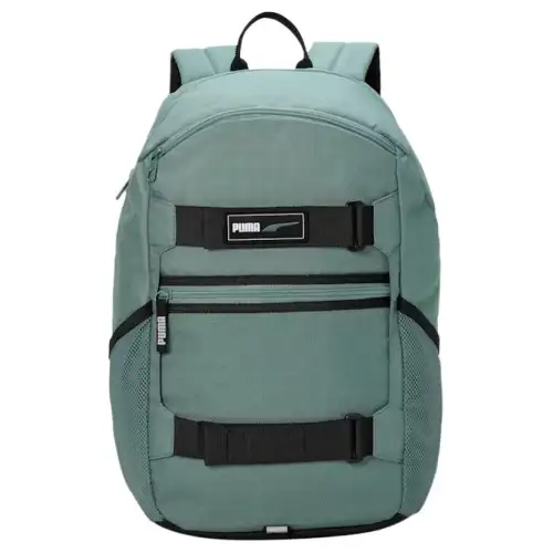 PUMA Fabric Backpack Unisex Light Green Gray
