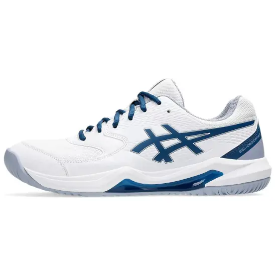 Asics Gel-Dedicate 8 Tennis Shoes Men Low-Top White Blue