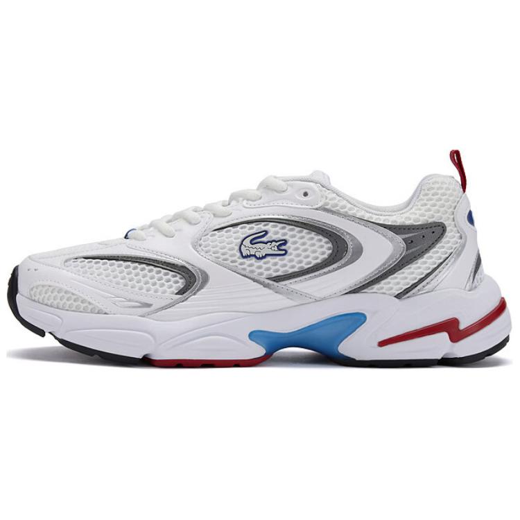 LACOSTE Французский крокодил популярный воздухопроницаемый Легкий и удобный низкий уровень жизни для отдыха обувь мужской стиль белый