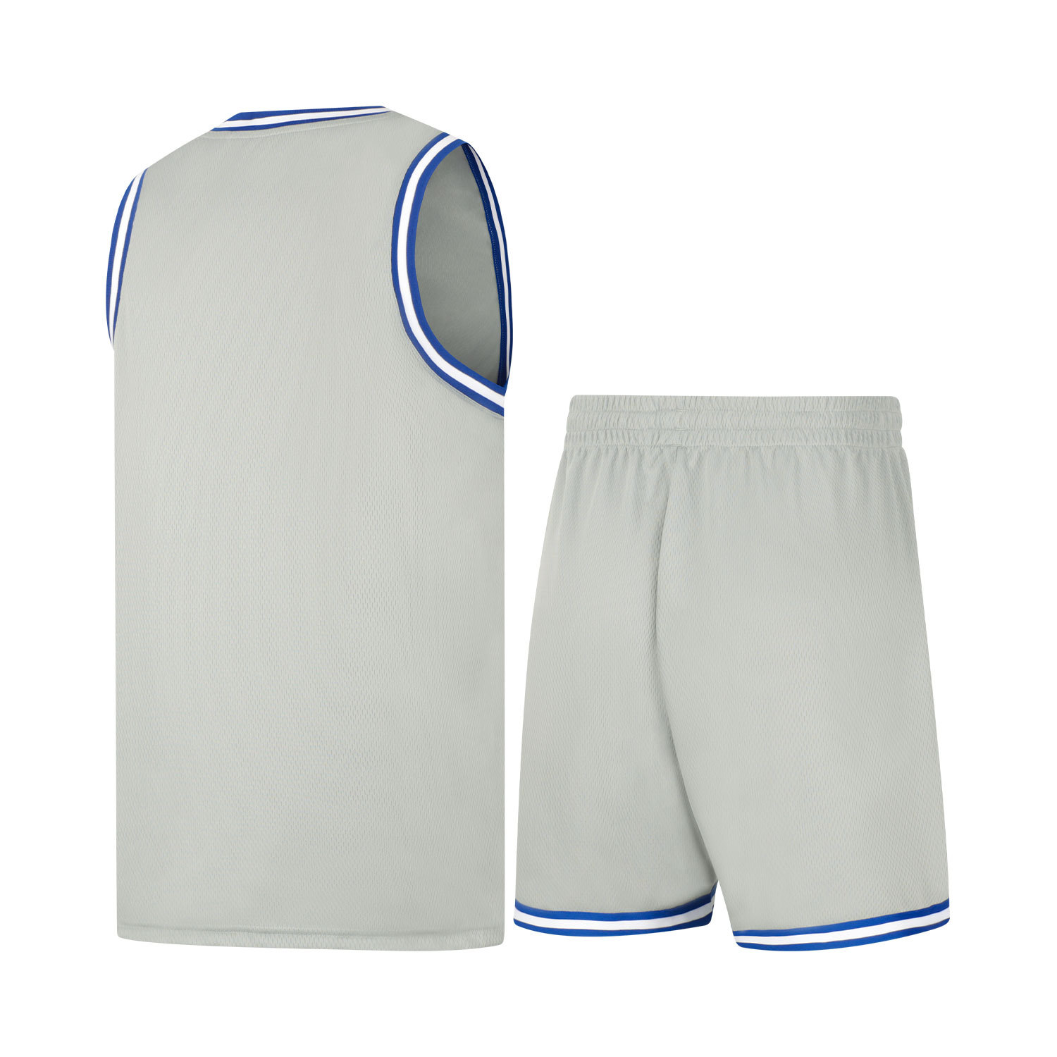 Li Ning Professional Basketball Collection Basketball Suit Men’s Ultimate Gray