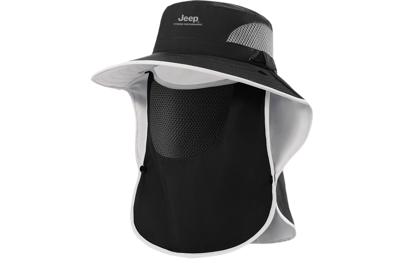 Солнцезащитная панама Jeep Sun Hat (серая)