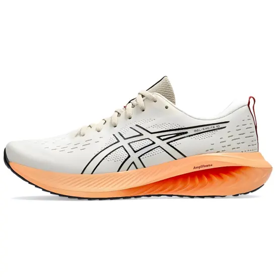 Asics Gel-Excite 10 Running Shoes Men Low-Top Oat/Black