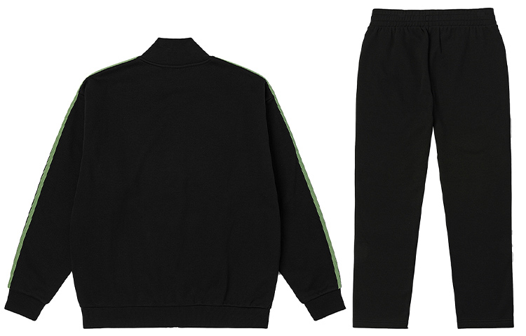 Kappa Casual Sportswear Unisex Stand Collar Thickened And Fleece Lined