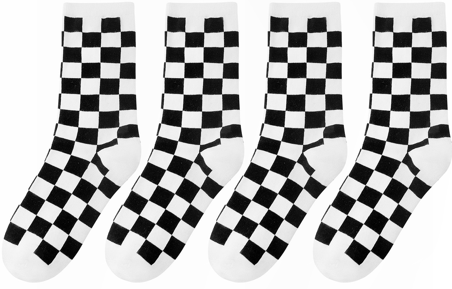 Vans Crew Socks Women’s Black White